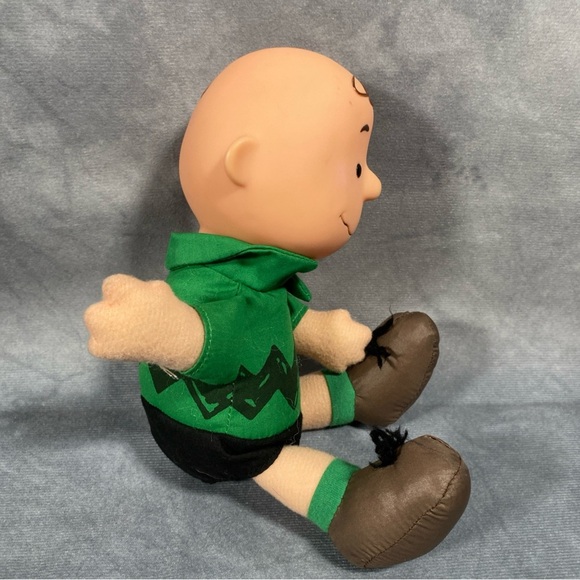 1993 CHARLIE BROWN PLUSH Peanuts McDonald's‎ Doll Vintage 10" - Picture 4 of 7